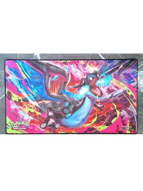 Pokemon Mega Charizard X ex Ultra Premium Collection Playmat NEW
